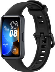 4wrist Szilikon szíj Huawei Watch Band 10, 9, 8-hoz - Black