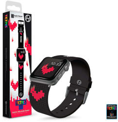 Hyperkin Tetris Limited Edition Quick Release szilikon óraszíj - Apple Watch + Android Smartwatch - 38/40/42/44 mm - Heart Drop - nextelshop