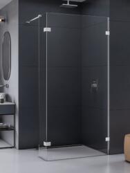 NEW TRENDY Eventa perete cabină de duș walk-in 110 cm crom luciu/sticla transparentă EXK-4633 (EXK4633)