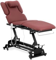 physa Elektromos masszázságy - 3 motor - 200 kg - fekete/bordó (PHYSA NANTES BURGUNDY_PH)