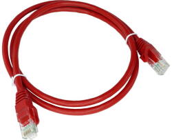 ALANTEC A-LAN KKU6CZE5 networking cable Red 5 m Cat6 U/UTP (UTP) (KKU6CZE5) - vexio