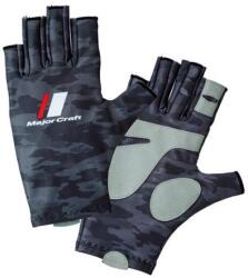 Major Craft UV-CUT GLOVE NYÁRI UV KESZTYŰ M Dark Gray Camo (SG-M20/DGY)