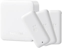 SwitchBot Intelligens vezérlőpanel + 3x SwitchBot Hub Mini hőmérséklet- és páratartalom érzékelő (HubMini+OutdoorMeter)