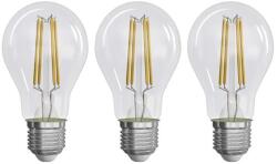 EMOS KÉSZLET 3x LED Izzó FILAMENT A60 E27/3, 8W/230V 4000K Energiaosztály A EMS1088 (EMS1088)