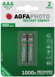 AgfaPhoto AAA akku 950mAh 2db/bliszter (AgfaPhoto) (APR2U950)