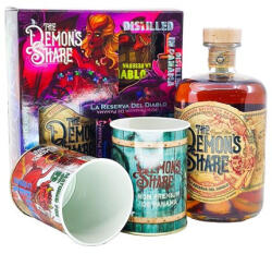 The Demon's Share 6 éves Rum DD +2 ALUMÍNIUM Pohár (0, 7L 40%)