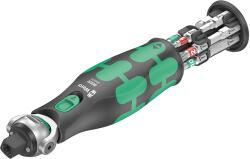 Wera Set clichet compact WERA 8009 Zyklop Pocket Imperial Set 1 cu biti si chei tubulare in inch pentru service tehnic si mentenanta 13 piese (WR05004282001) Surubelnita