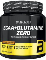 BioTechUSA BCAA+Glutamine Zero (480 g, Portocale)