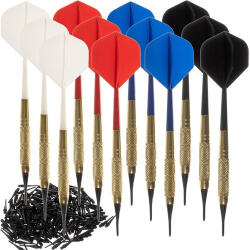 Trizand 12 db-os darts nyíl szett, 200 db cserélhető heggyel