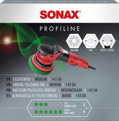 SONAX Exzenterpad Medium 143 Sárga Polirozó Szivacs