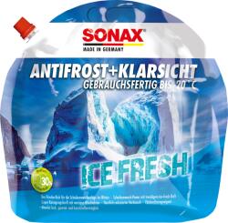 SONAX Antifrost+Klarsicht Bis -20C Ice-Fresh 3L Szélvédőmosó - zsu - 4 151 Ft