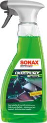 SONAX Cockpitpfleger Matteffect Green Lemon 500ml Műszerfelápoló Zöld Citrom Illattal