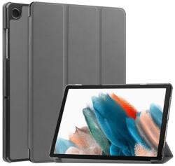 Gigapack Samsung Tab A9 LTE GIGAPACK Tok álló, bőr hatású aktív FLIP, asztali tartó, SÖTÉTSZÜRKE GP-150673 (GP-150673)