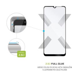 FIXED teljes kijelzős üvegfólia Samsung Galaxy A12 telefonhoz, fekete FIXGFA-653-BK (FIXGFA-653-BK)
