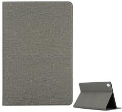 Gigapack Huawei MediaPad M6 10.8 WIFI GIGAPACK tok álló, bőr hatású FLIP, textil hatás, SZÜRKE GP-89476 (GP-89476)