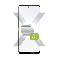 FIXED teljes kijelzős üvegfólia Motorola Moto E30, Fekete FIXGFA-846-BK (FIXGFA-846-BK)