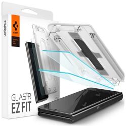 Spigen EZ FIT képernyővédő üveg 2db (2.5D, tokbarát, ultravékony, 0.2mm, 9H + segédkeret) ÁTLÁTSZÓ AGL06523 (AGL06523)