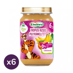 Univer INGYENES SZÁLLÍTÁS - Univer trópusi rizses pulykamell, 6 hó+ (6x163 g)