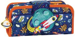 Tiger Family Penar necessaire Fun Time 2 in 1, cu o clapa, Tiger Family, motiv Rock-It Up