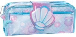 Tiger Family Penar necessaire Fun Time 2 in 1, cu o clapa, motiv Glitzy Mermaid, Tiger Family Penar