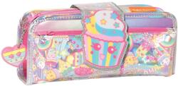 Herlitz Penar dreptunghiular Fun Time 2 in 1, Tiger Family, motiv Sweet Cakes Penar