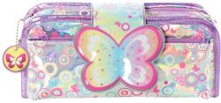 Tiger Family Penar dreptunghiular Fun Time 2 in 1, Tiger Family, motiv Sparkling Butterfly Penar