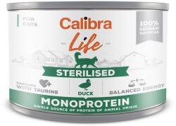 Calibra Cat Life Ivartalanított, Kacsa 12 x 200 g