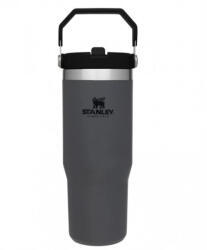 STANLEY Cana Termoizolanta cu pai The IceFlow Flip Straw Tumbler Charcoal 0.89L / 30oz - 10-09993-194 (10-09993-194)