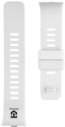  Xiaomi Redmi Watch 4 okosóra szíj - fehér szilikon szíj - tokgalaxis