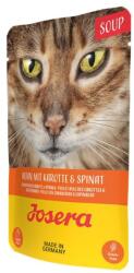 Josera Cat Soup leves csirkével és zöldségekkel macskáknak a folyadékfelvétel fokozására 70g macskaeledel