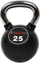 inSPORTline Gumis harangsúly krómozott fogantyúval inSPORTline Ketlebel 25 kg