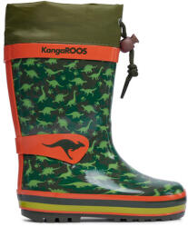 KangaROOS Cizme de cauciuc KangaRoos K-Rain 18244-000-8062 Verde