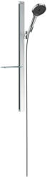 Hansgrohe Rainfinity, zuhanygarnitúra 130 3jet EcoSmart rúddal 90 cm és szappanpolccal, króm, HAN-27672000 (HAN-27672000)