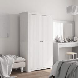 vidaXL Гардероб BODO, бял, 99x53, 5x173 см, бор масив (355059)