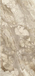 E-tile Lastra - Gresie portelanata XXL rectificata tip marmura Rialto Avorio, 120x260 cm, maro, finisaj lucios (4000000557708)