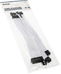 Kolink Core Standard Braided Cable Extension Kit - Brilliant White (CORESTANDARD-EK-WHT)