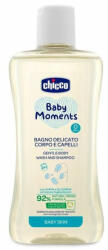  Chicco Fürdető & sampon 200 ml - újszülöttbőrre zabkivonat és növényi glicerin, semleges pH 0+