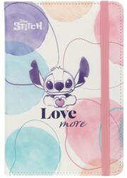  Peter Pen Notesz B6 gumis, 80 lapos, vonalas, Disney fashion STITCH PATTERN 1 (75033)