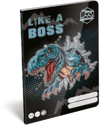 Lizzy Card Füzet Tűzött A/5 Sima FSC Dino Cool Boss (LC20827)