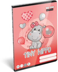 Lizzy Card Füzet Tűzött A/5 3. Oszt. FSC Lollipop Tiny Hippo (LC20810)