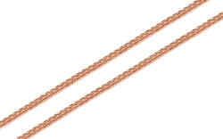 Heratis Forever Rózsarany lánc Fox - rókafark 1 mm IZ18525