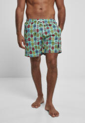 Urban Classics Pattern Swim Shorts calavera aop