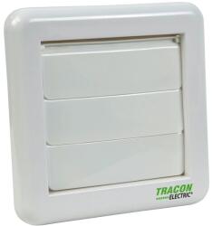 TRACON VFG100 Kültéri gravitációs zsalu fürdőszoba vent-hoz 151×151×45mm, D=96mm (VFG100)