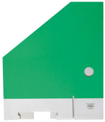  Iratpapucs A/4 hajtogatós 8 cm gerinccel zöld - papir-bolt