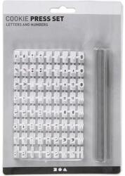  Bélyezgő modellező anyagokhoz betűkkel és számokkal (műanyag)