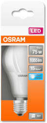 OSRAM Star LED körte, matt búra, 11W 1055lm 4000K E27, átlagos élettartam: 15000 óra, fényszín: hideg fehér LED ST CL A 75 FR 11W 4000K E27 ( 4058075304215 ) (4058075304215)