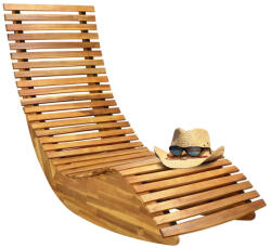 CASARIA BALI függő nyugágy, 155x60x93cm, természetes barna Casaria