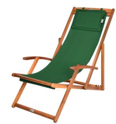CASARIA SIENA kerti nyugágy, 65x87x102cm, zöld