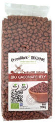GreenMark Organic Bio extrudált gabonapehely kakaós 200 g - netbio