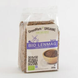 GreenMark Organic Bio Lenmag Barna 250 g - netbio